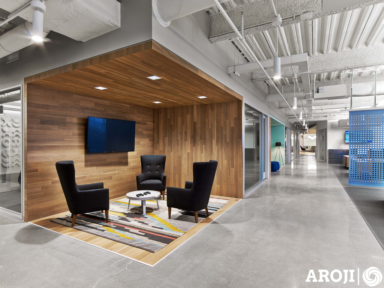 Inside CardConnect’s Sleek New Headquarters Modern office interiors, Modern offi